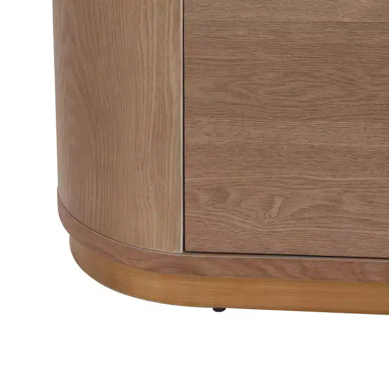 58.3" Modern Sideboard Buffet Cabinet with 4 Doors and Adjustable Shelves