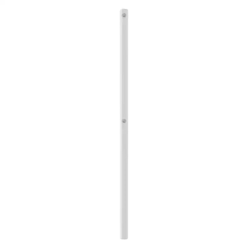 35.4" Metal Headboard for Full Size Beds, Durable Steel Construction, Modern Minimalist Bedroom, Easy Assembly, White