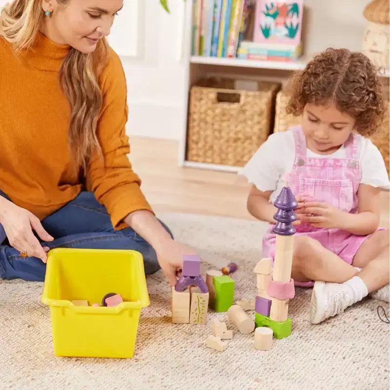 10-Cubby Tray Cabinet with 10 Scoop Front Storage Bins, 5x2, Kids Furniture